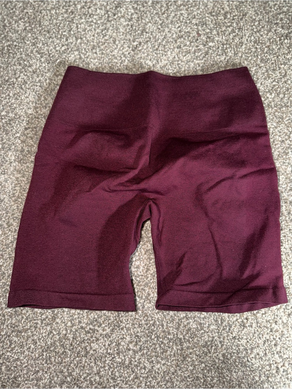 AUROLA Maroon Bike Shorts